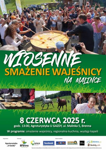 Wiosenne smażenie Wajeśnicy na Malince
